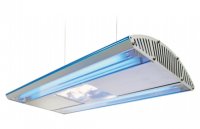 Aqua Medic OCEAN LIGHT PLUS 1х150Вт+2 T5 24Вт Светильник серебряный 0.6м