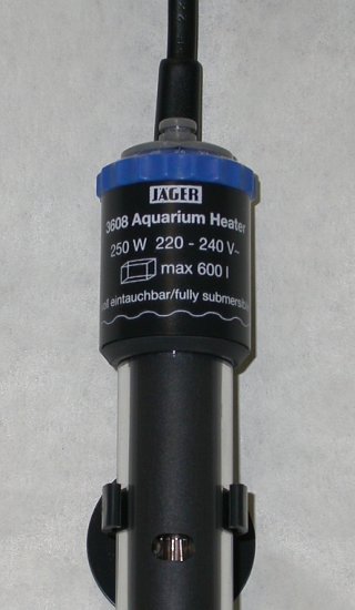 JAGER 250W (220-240V) 3608010 нагреватель с терморег. для акв. 400-600л 250Вт разм. 440xD24,5мм - Кликните на картинке чтобы закрыть