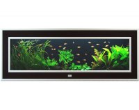 AQUATLANTIS AQUAPLASMA 130 аквариум, венге(031), 130х18х44см, 70л 1*30w T8, отражатель+FIL.Mini Biobox 2