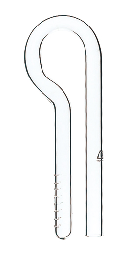 ADA Lily Pipe Mini V -1/13 - Стеклянная заборная трубка для аквариумов небольшого размера, диаметр 13 высота 150мм - Кликните на картинке чтобы закрыть