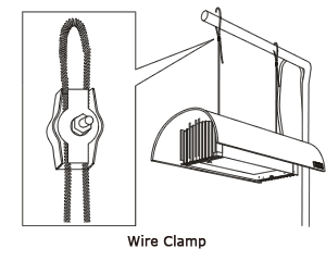 ADA Wire Clamp for Solar I - Крепление в виде скобы для электропроводов светильника Solar I, 2 шт
