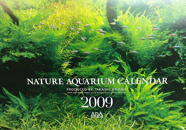 ADA Nature Aquqrium Calendar 2009 настенный календарь - Кликните на картинке чтобы закрыть