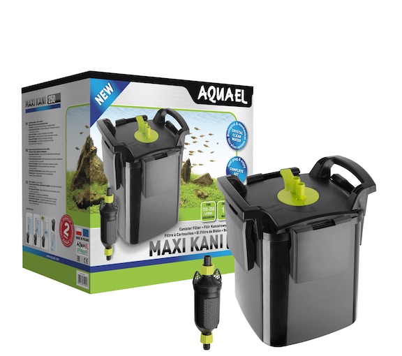 AQUAEL Фильтр внешний MAXI KANI 250 с выносной помпой 1000 л/ч 15 Вт до 250 л - Кликните на картинке чтобы закрыть
