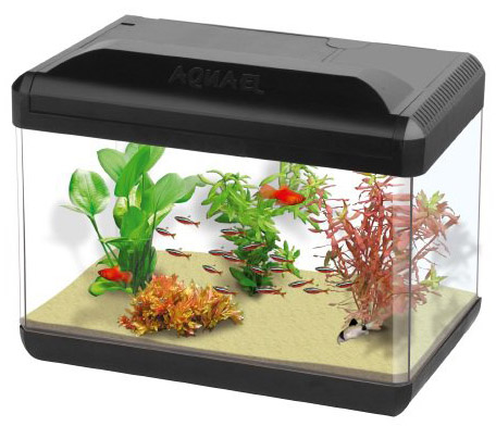 AQUAEL аквариум пластиковый Mini Set 15л (светил.+фильтр) - Кликните на картинке чтобы закрыть