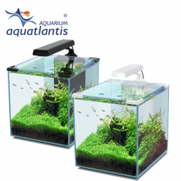 AQUATLANTIS NANO CUBIC 20 аквариум, черный (001), 23*30*38см, 20л, LED 58 (leds),+FIL Mini Biobox 1 - Кликните на картинке чтобы закрыть