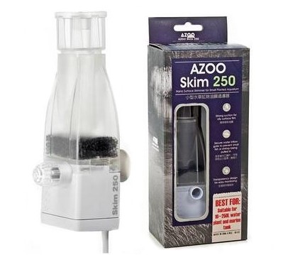 AZOO SKIM 250 Фильтр-скиммер внутренний для аквариумов 10-250л 3.5Вт - Кликните на картинке чтобы закрыть