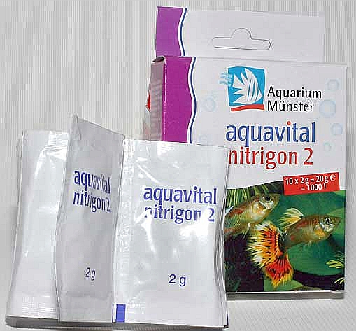 AQUARIUM MUNSTER AQUAVITAL NITRIGON2 культура бактериальная для фильтров 10х2г на 1000л - Кликните на картинке чтобы закрыть