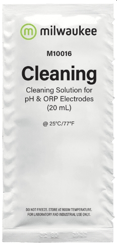 Milwaukee Cleaning Solution Раствор для очистки электродов pH и ORP герметичный пакет 20мл - Кликните на картинке чтобы закрыть