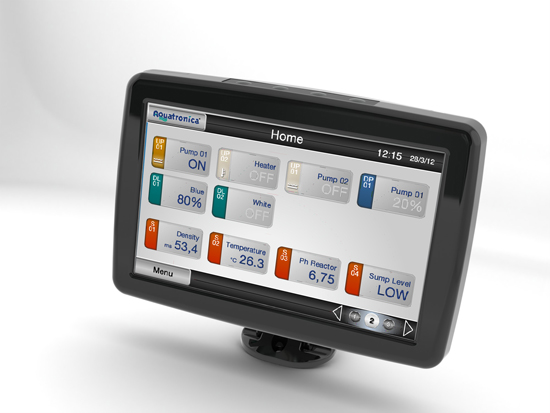 Aquatronica Touch Controller 7'' display Сенсорный Аквакомпьютер с цветным 7 дюймовым дисплеем - Кликните на картинке чтобы закрыть