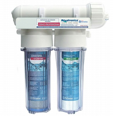 Aquatronica OSMO 75GPD канистровый осмотический фильтр произв. 340л/д - 3 ступени очистки воды - Кликните на картинке чтобы закрыть