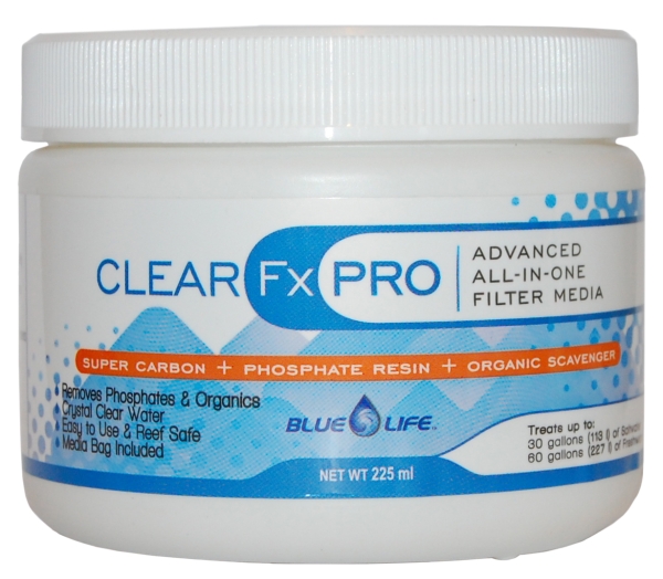 Blue Life USA CLEAR Fx PRO Биофильтрующий наполнитель для морской и пресной воды ( 225мл) 145г - Кликните на картинке чтобы закрыть