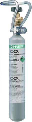 DENNERLE CO2 MEHRWEG-Vorratsflasche 500g многоразовый запасной баллон с CO2 металл. 500г - Кликните на картинке чтобы закрыть