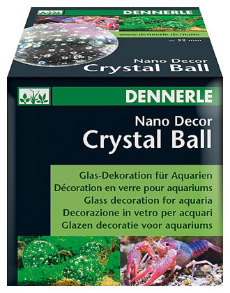 DENNERLE NanoDecor Crystal Ball стеклянная декорации для мини-аквариума (шар) - Кликните на картинке чтобы закрыть