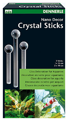 DENNERLE NanoDecor Crystal Sticks стеклянная декорации для мини-аквариума - Кликните на картинке чтобы закрыть