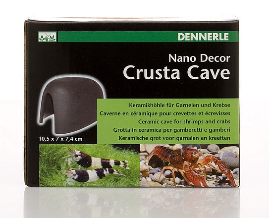 DENNERLE NanoDecor Crusta Cave Керамическое укрытие в виде грота для креветок и раков - Кликните на картинке чтобы закрыть