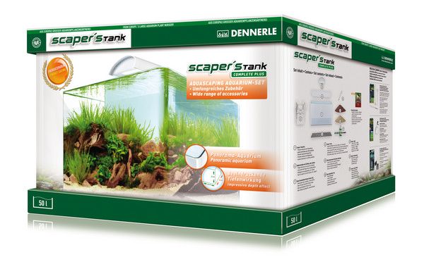 Scaper's Tank Complete Plus - Комплект с панорамным аквариумом 50 л - Кликните на картинке чтобы закрыть