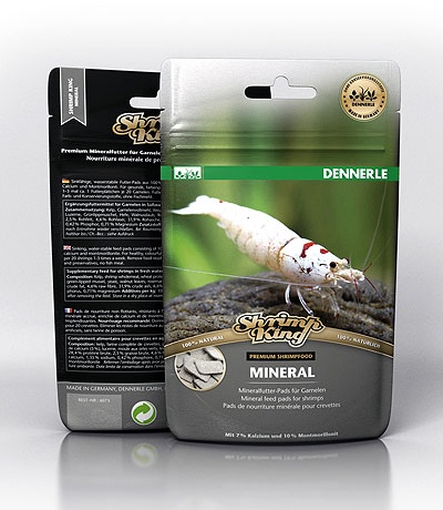 DENNERLE Shrimp King Mineral Дополнительный корм премиум класса с минералами для креветок 30г - Кликните на картинке чтобы закрыть
