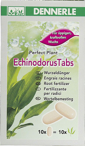 DENNERLE Perfect Plant EchinodorusTabs специализированное удобрение 10табл. - Кликните на картинке чтобы закрыть