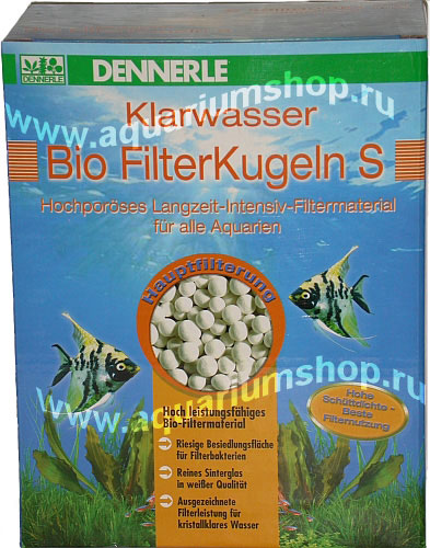 DENNERLE ClearWater Bio FilterKugeln S основной наполнитель 1.000мл - Кликните на картинке чтобы закрыть