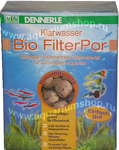 DENNERLE ClearWater Bio FilterPor oсновной наполнитель 4.000мл - Кликните на картинке чтобы закрыть