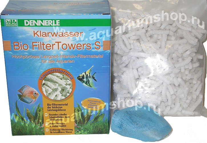 DENNERLE ClearWater Bio FilterTowers S основной наполнитель 1.000мл - Кликните на картинке чтобы закрыть
