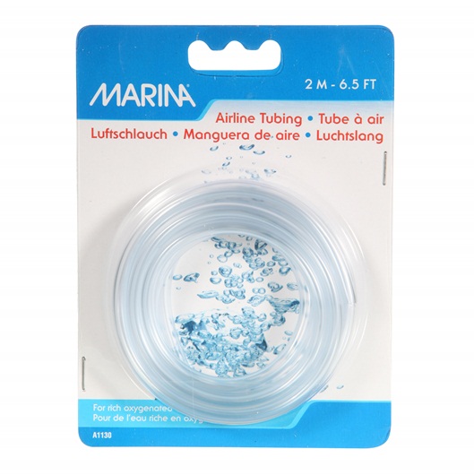 HAGEN Marina PVC Clear AirlineTubing шланг для воздуха 4/6мм 2м прозрачный - Кликните на картинке чтобы закрыть