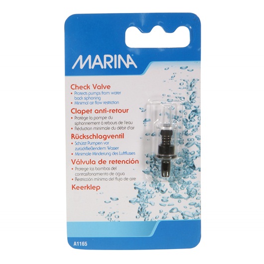 HAGEN Marina Plastic Check Valve Пластиковый обратный клапан - Кликните на картинке чтобы закрыть