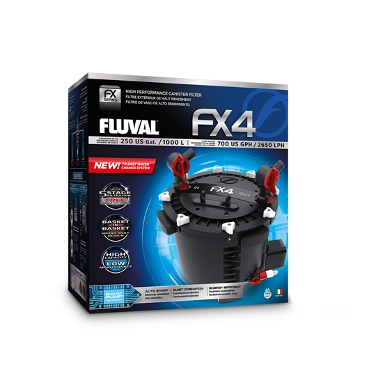HAGEN FLUVAL FX4 фильтр внешний 1700л/ч до 1000л - Кликните на картинке чтобы закрыть