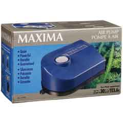 HAGEN компрессор Maxima для акв. 113,6л, 300л/ч 4.5Вт двухканальный - Кликните на картинке чтобы закрыть