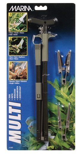 HAGEN Marina Multi-Tool Ножницы для подрезки растений / щипцы 63см - Кликните на картинке чтобы закрыть
