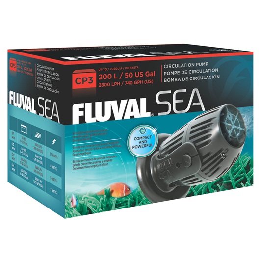 HAGEN Fluval Sea CP3 помпа перемешивающая для акв. до 200л 2800л/ч 5Вт - Кликните на картинке чтобы закрыть