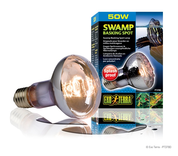 HAGEN Лампа для болотных и водяных черепах Swamp Glo 50 Ватт - Кликните на картинке чтобы закрыть