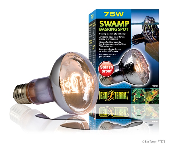 HAGEN Лампа для болотных и водяных черепах Swamp Glo 75 Ватт - Кликните на картинке чтобы закрыть