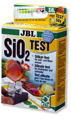 JBL Silicat Test-Set SiO2 - Тест для измерения содержания силикатов (кремниевой кислоты) в пресной/морской воде 50 измерений - Кликните на картинке чтобы закрыть