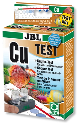 JBL Kupfer Test-Set Cu - Тест для точного определения содержания меди в пресной и морской воде - Кликните на картинке чтобы закрыть