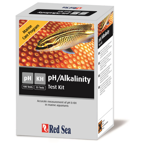 Red Sea pH/Alkalinity Test Kit 100/55 тестов для морского аквариума - Кликните на картинке чтобы закрыть