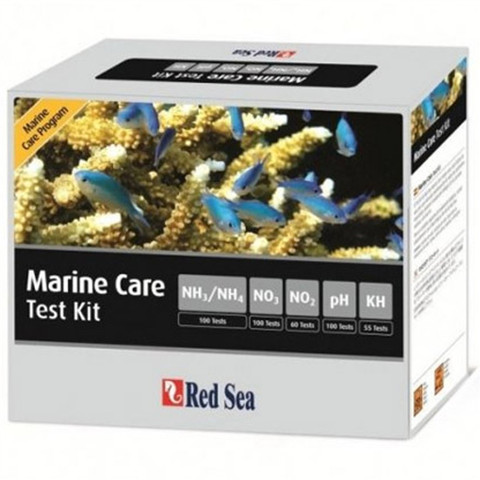 RED SEA набор тестов Marine Care (Морские: Аммоний, Нитраты, Нитриты, рН, КН) - Кликните на картинке чтобы закрыть