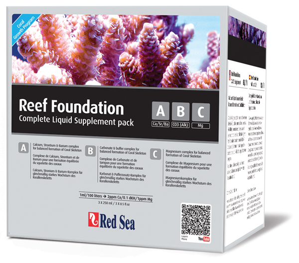 RED SEA комплект добавок для роста кораллов "Reef Foundation ABC" 3х250мл - Кликните на картинке чтобы закрыть