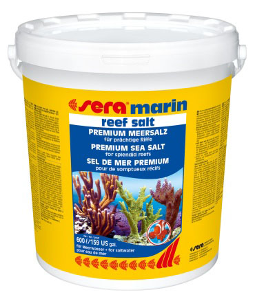 SERA MARIN REEF SALT - морская соль для рифовых аквариумов (с жёсткими кораллами) на 600 литров 20кг - Кликните на картинке чтобы закрыть