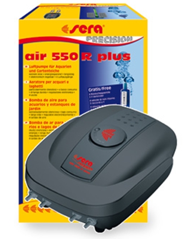 SERA AIR 550R plus компрессор воздушный четырёхканальный регулируемый до 550 л/ч 8Вт - Кликните на картинке чтобы закрыть