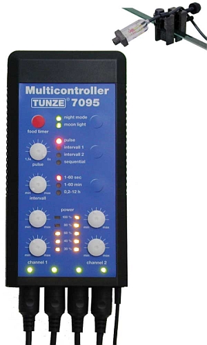TUNZE Multicontroller 7095 цифровое управл. устр-во для насосов Turbelle 7200/2, 7300/2, 7400/2, 6000, 6101, 6201 до 4-х помп - Кликните на картинке чтобы закрыть