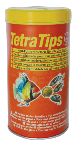 TetraTips 1300 табл - таблетки из смеси высококачественных хлопьев и сублимированных микроорганизмов. Можно клеить к стеклу. - Кликните на картинке чтобы закрыть