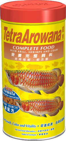 TetraArowana для арован и других хищных рыб - альтернатива живому корму 1000мл - Кликните на картинке чтобы закрыть