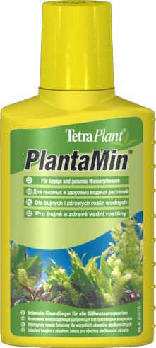 Tetra PlantaMin удобрение для растений содержит железо, калий, марганец и др. микроэлементы ( для 200л) 100мл - Кликните на картинке чтобы закрыть