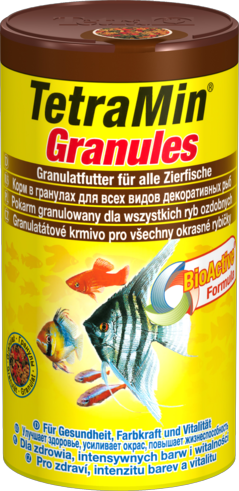 TetraMin Granules - корм для всех видов рыб в гранулах 250мл - Кликните на картинке чтобы закрыть