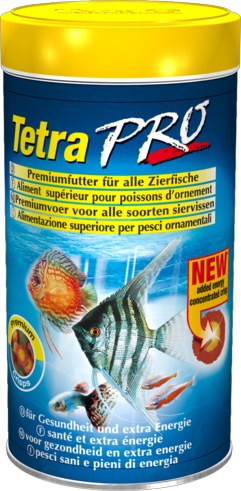TetraPro Crisps высококачественный основной корм для всех видов рыб, круглые тонкие пластинки 500мл - Кликните на картинке чтобы закрыть