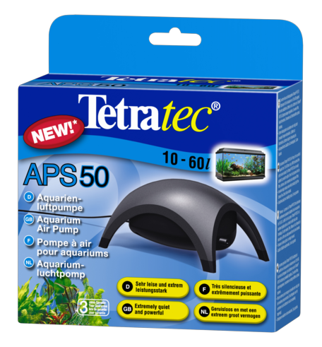 Tetratec АРS 50 компрессор для аквариума 10-60л 50л/ч 2.0Вт - Кликните на картинке чтобы закрыть