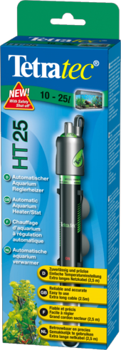 Tetratec HT 25 нагреватель с терморегулятором для аквариумов 10-25л 25Вт - Кликните на картинке чтобы закрыть