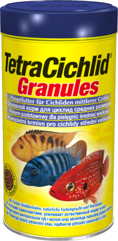 TetraCichlid Granules корм для всех видов цихлид в гранулах 500мл - Кликните на картинке чтобы закрыть