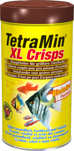 TetraMin Crisps XL - корм для всех видов рыб в виде чипсов (крупные чипсы) 500мл - Кликните на картинке чтобы закрыть